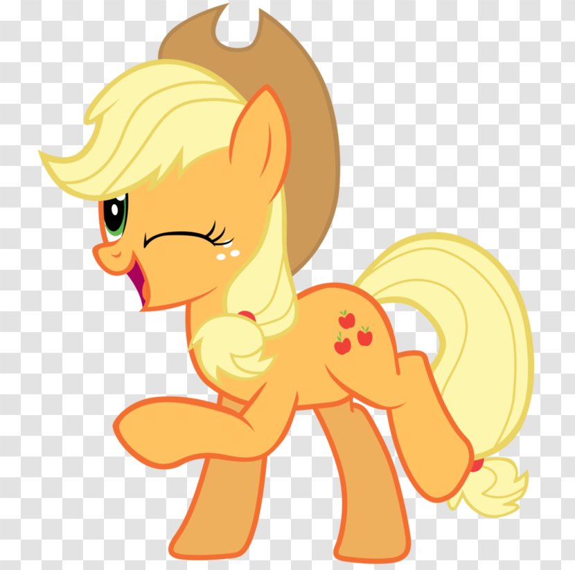 Applejack Pony Pinkie Pie Rainbow Dash Twilight Sparkle - Cartoon - Oh Yeah Transparent PNG