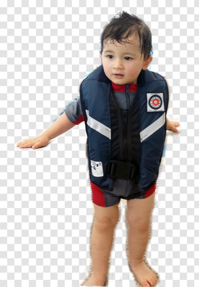 T-shirt Life Jackets Sportswear Sleeve Outerwear - Boy - Open Sea With A Raft Transparent PNG