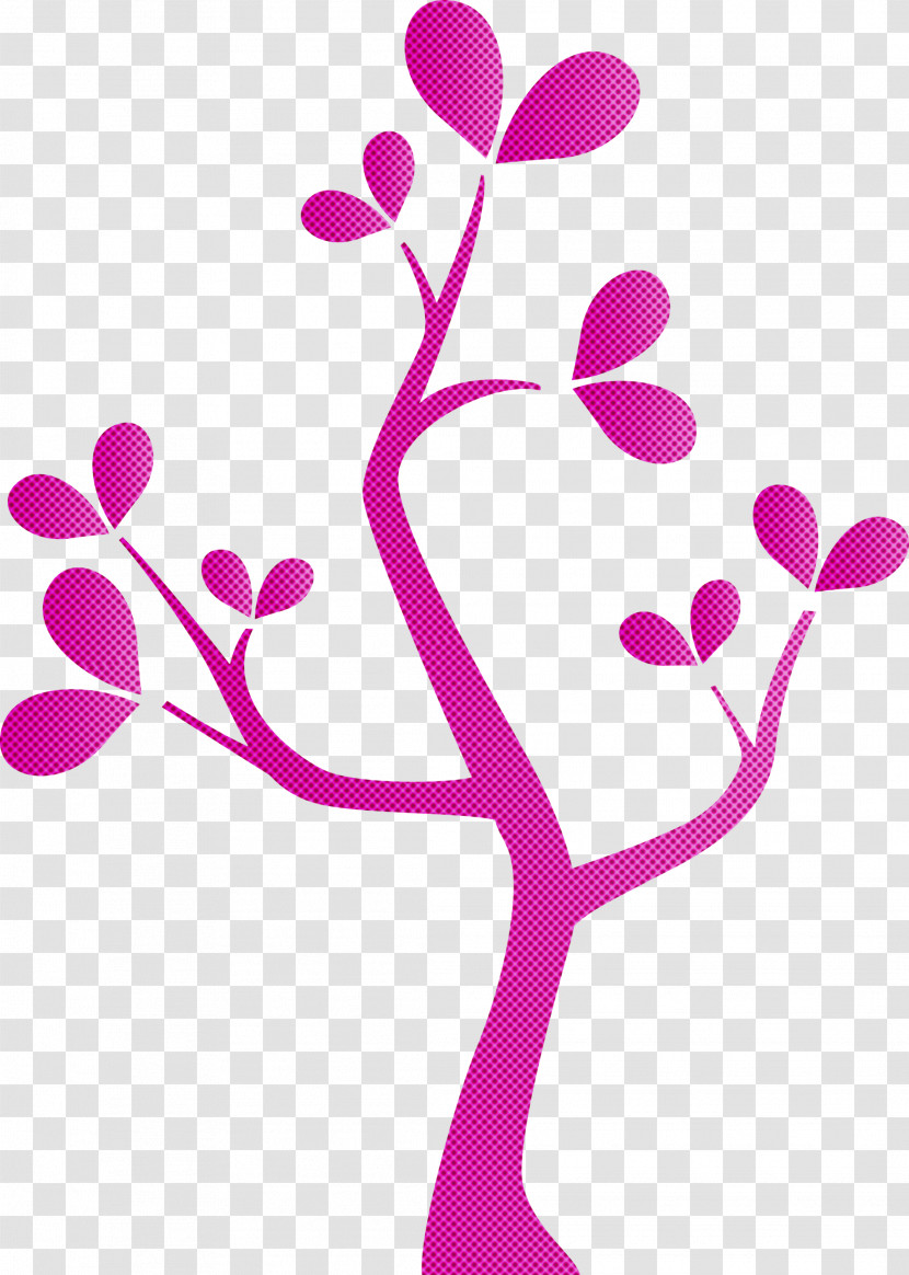 Pink Branch Pedicel Plant Plant Stem Transparent PNG