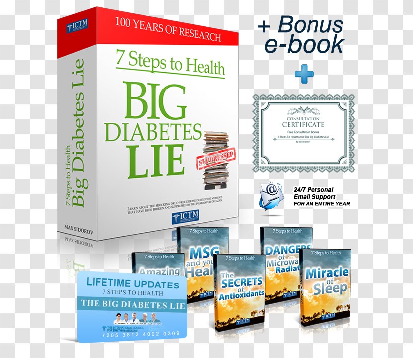 7 Steps To Health Diet Diabetes Mellitus Service Blood Sugar - Lie - World Day Transparent PNG