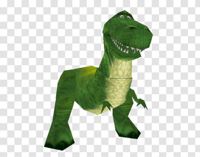 Toy Story 2: Buzz Lightyear To The Rescue Rex Dinosaur Video Game - 2 Transparent PNG
