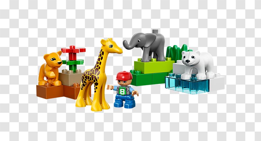 LEGO DUPLO 4962 - Lego Duplo - Baby Zoo 10576 Zookeeper The BabyLego Friends Animals Bear Transparent PNG
