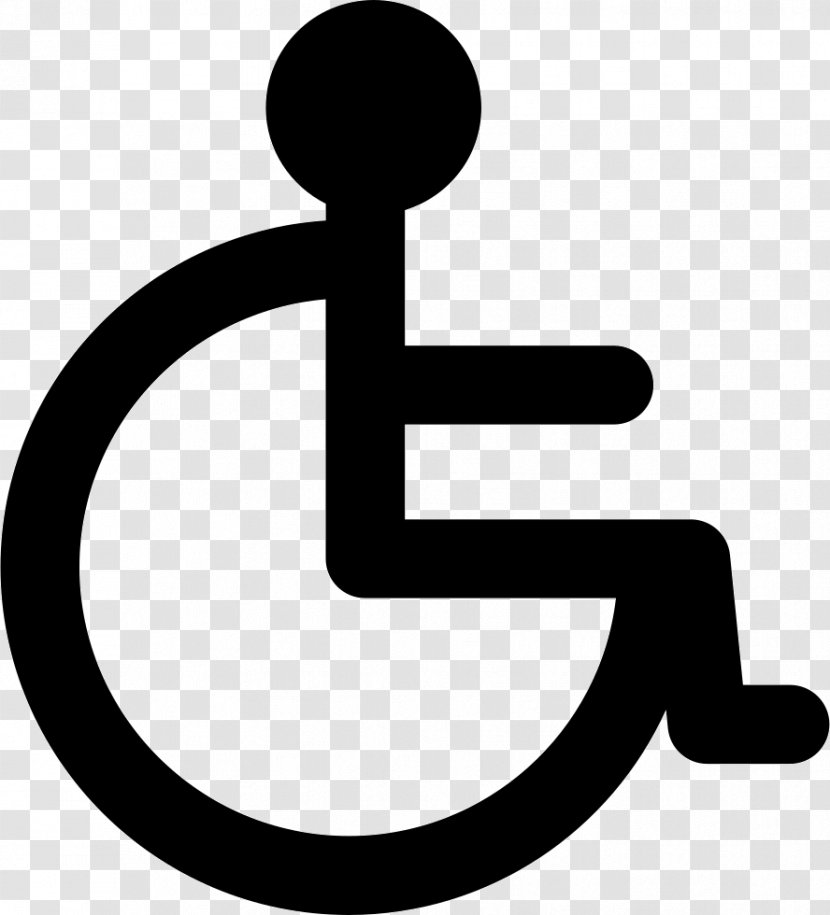 Clip Art Disability Wheelchair Symbol - Logo Transparent PNG