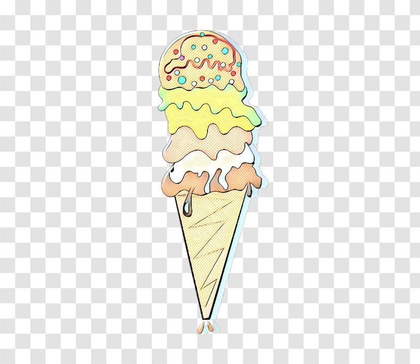 Ice Cream Cones Clip Art Illustration Line - Gelato Transparent PNG