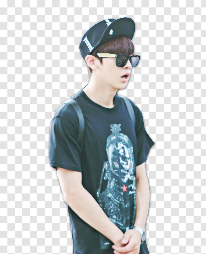 Chanyeol EXO - T Shirt - Display Resolution Transparent PNG