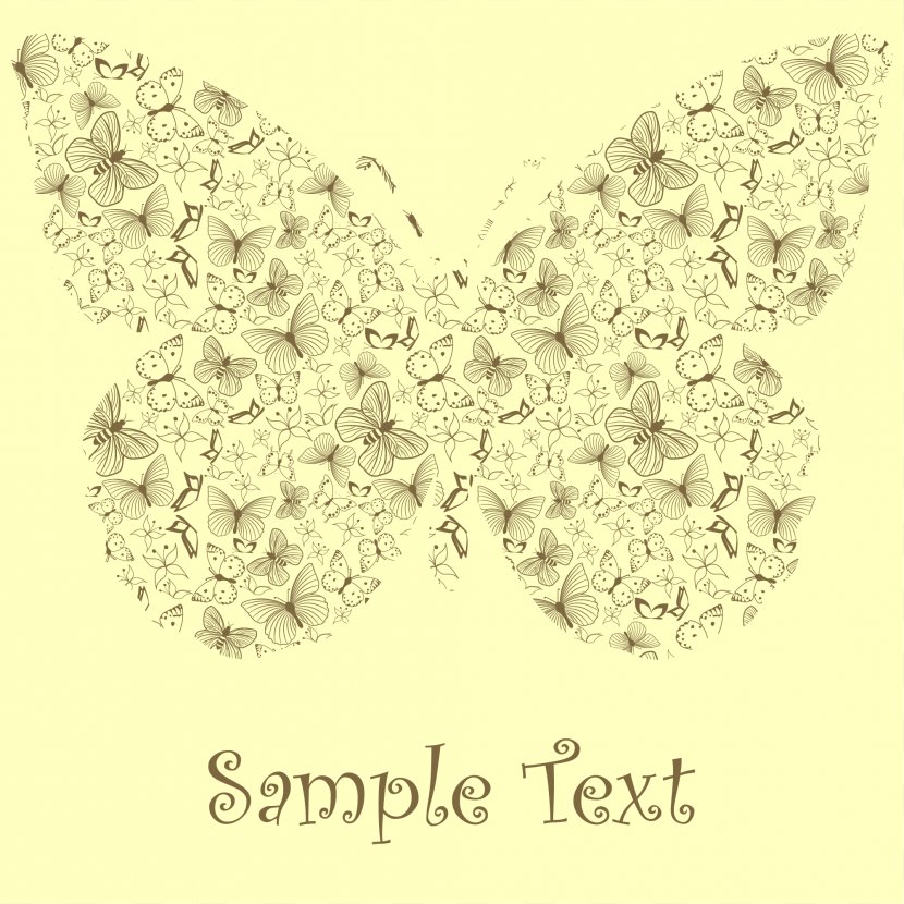 Butterfly Clip Art - Material - Pattern Printing Transparent PNG