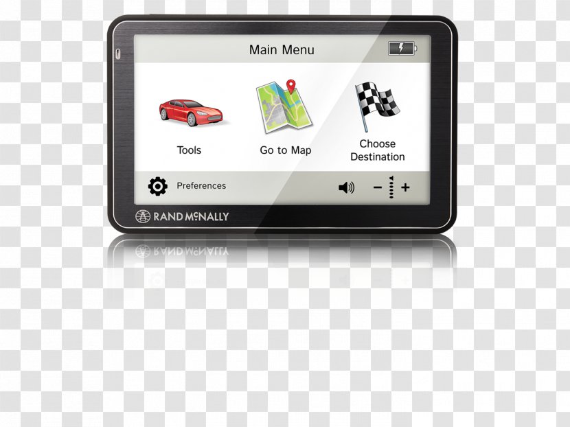 GPS Navigation Systems Car Automotive System Rand McNally Intelliroute TND 730 Transparent PNG