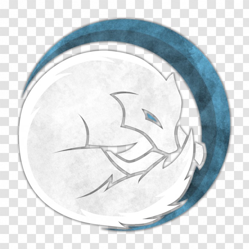 Tableware Cobalt Blue Circle - Emblem Transparent PNG