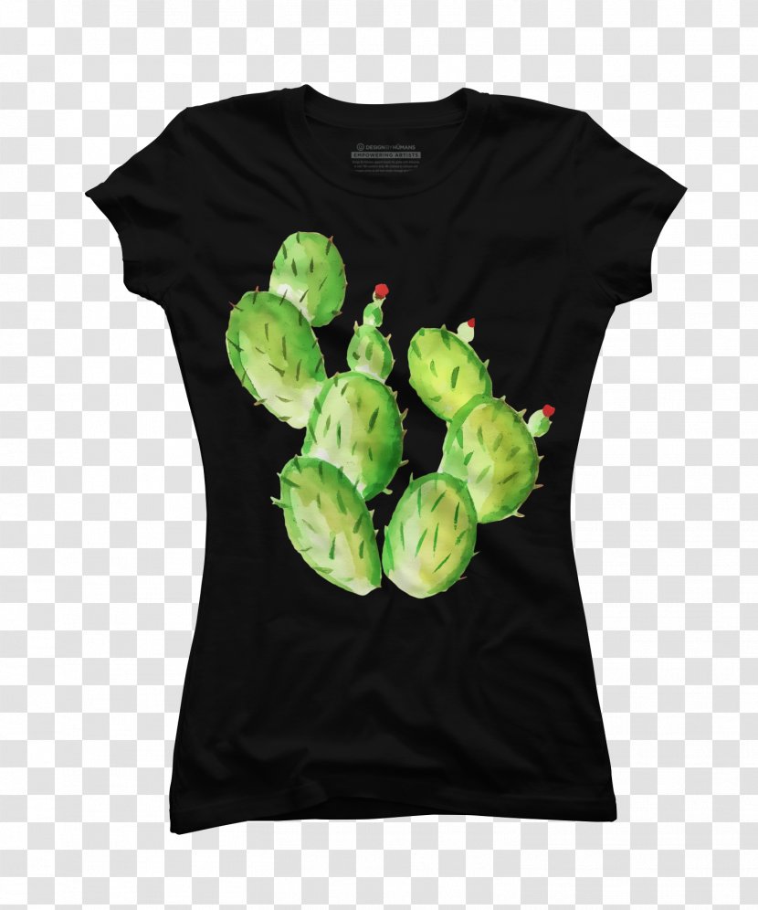 T-shirt Sleeve Clothing Fashion - Watercolor Cactus Transparent PNG