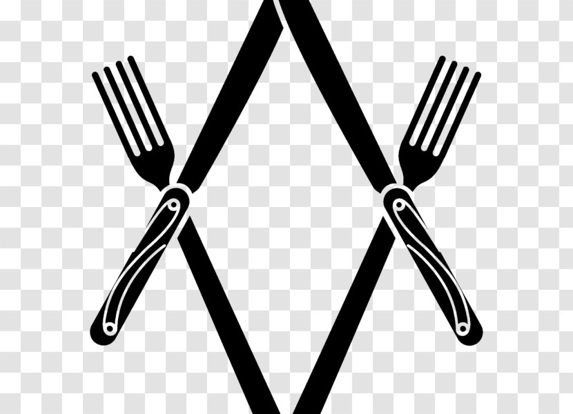 Knife Freemasonry Square And Compasses Masonic Lodge Fork - Grand Master Transparent PNG