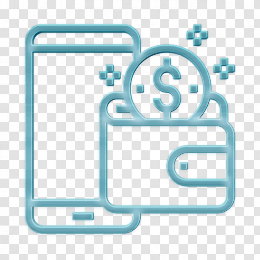 Financial Technology Icon Wallet Icon Digital Wallet Icon Transparent PNG