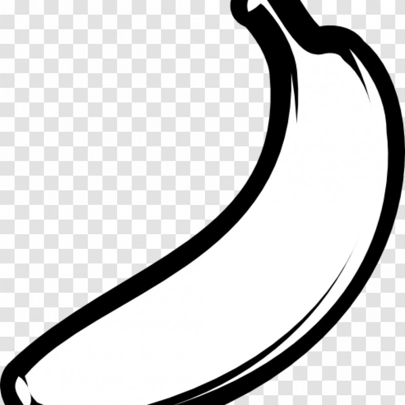 Drawing Image Clip Art Banana Stock.xchng - Monochrome Transparent PNG
