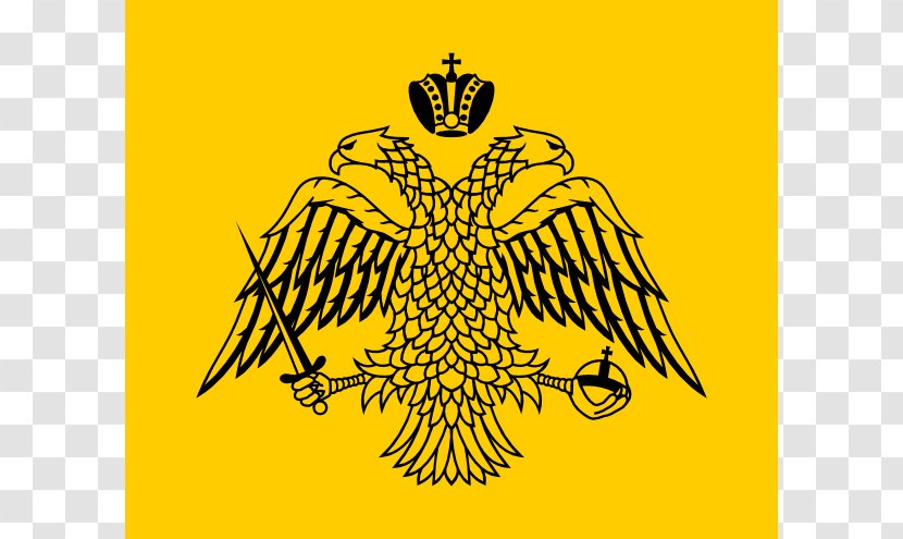 Hagia Sophia Byzantine Empire Fall Of Constantinople Double-headed Eagle - Black And White - Orthodox Cliparts Transparent PNG