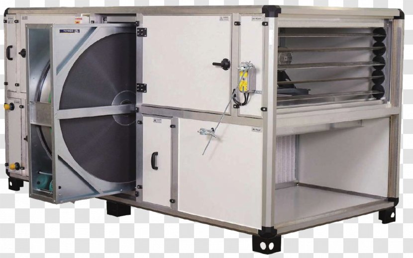 Air Handler Heat Exchanger Ventilation Traitement De L'air - Energy - Centrale Transparent PNG