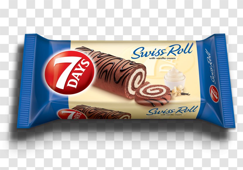 Swiss Roll Croissant Cream Stuffing Chocolate - Bar Transparent PNG