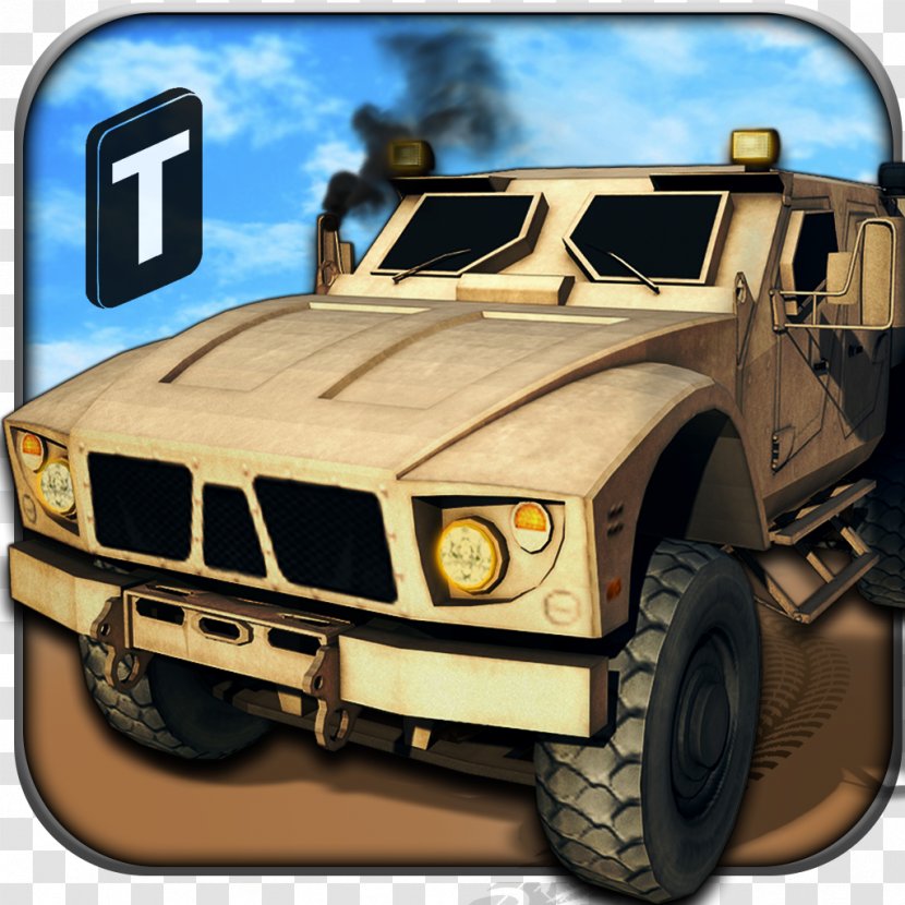 Humvee Army War Truck Simulator 3D Car Driver : Game Link Free - Android - Military Vehicles Transparent PNG