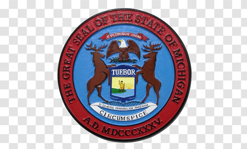 Seal Of Michigan Indiana Illinois Missouri - State Transparent PNG