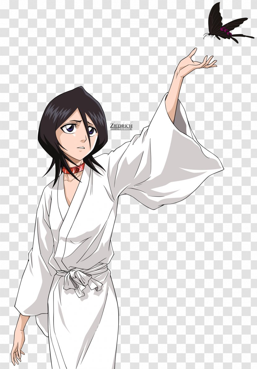 Rukia Kuchiki Byakuya Ichigo Kurosaki Renji Abarai Ulquiorra Cifer - Silhouette Transparent PNG