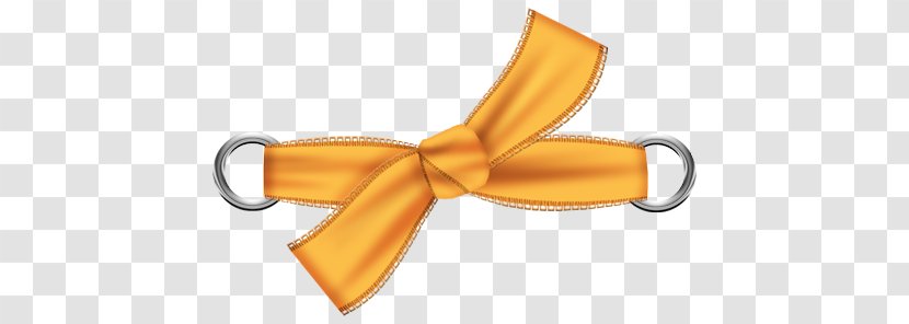 Lazo Ribbon - Knot - Yellow Transparent PNG