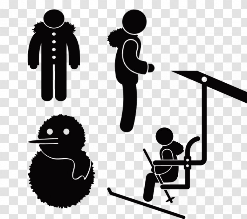 Pictogram Recreation Vacation Leisure - Area - People Winter Transparent PNG