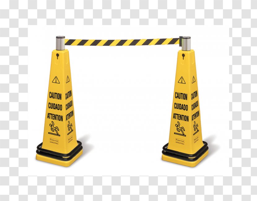Safety Barrier Crowd Control Barricade Tape Security - Rubbermaid - Cone Transparent PNG