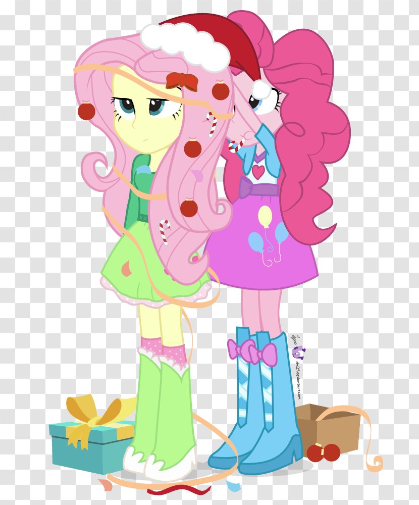 Pinkie Pie Pony Fluttershy Rainbow Dash Applejack - Tree - My Little Equestria Girls Transparent PNG