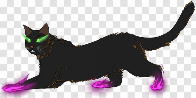 Black Cat Kitten Whiskers Domestic Short-haired - Fictional Character Transparent PNG