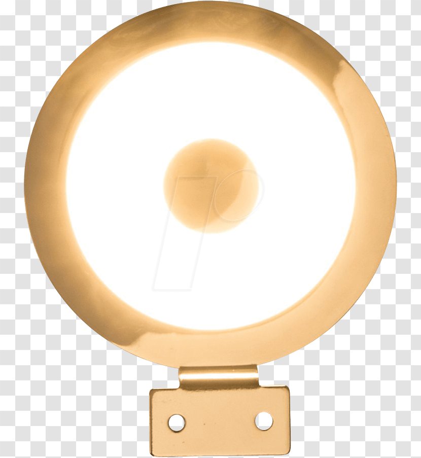 Lighting Light-emitting Diode Tondo Material - Brass - Light Transparent PNG