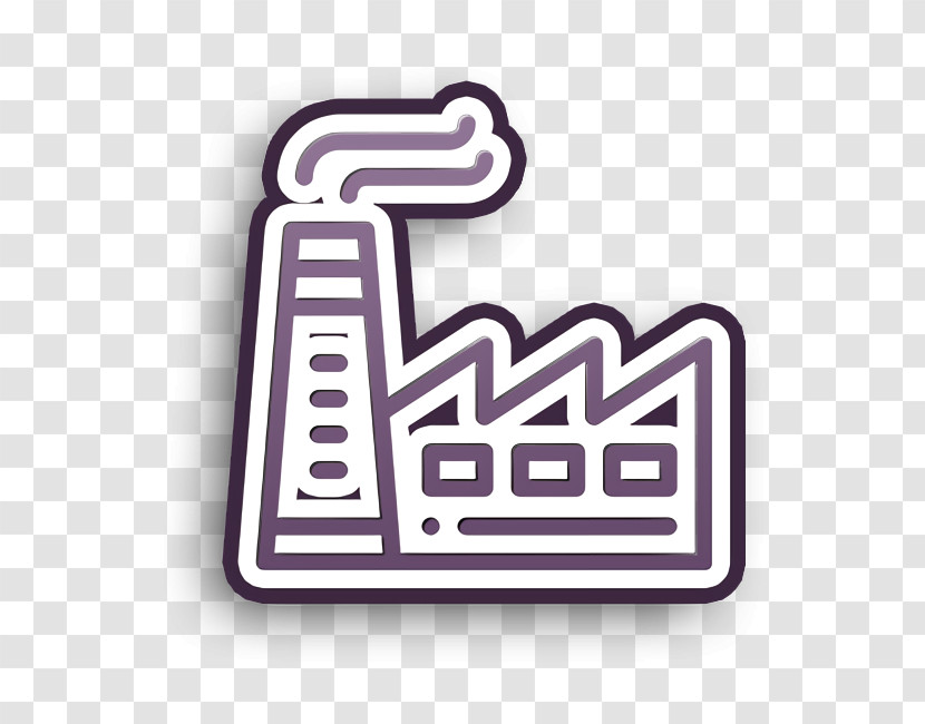 Factory Icon City Icon Transparent PNG