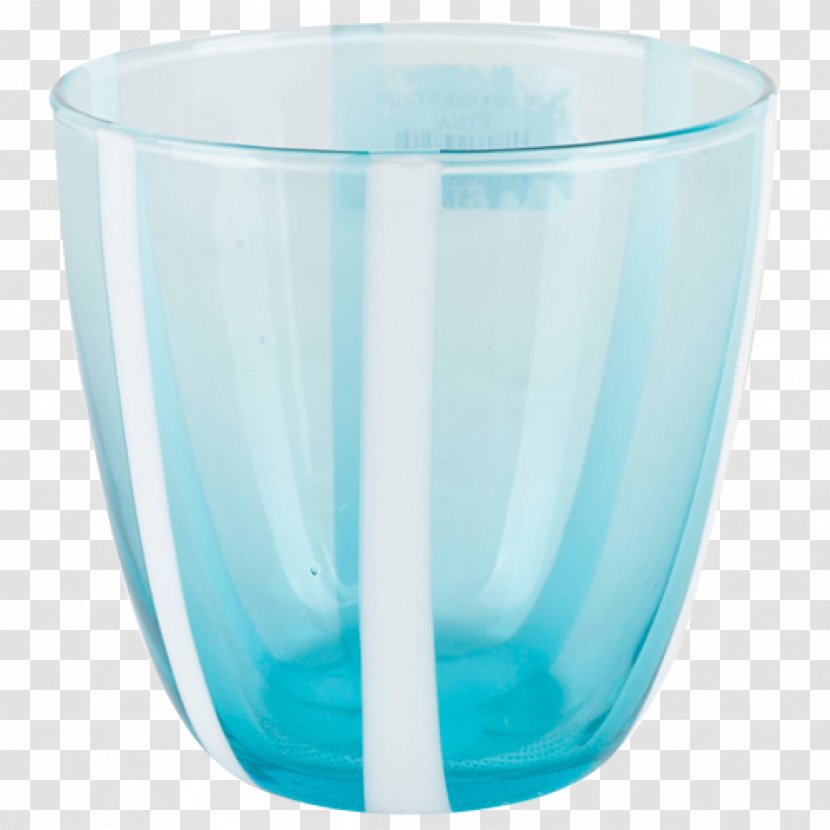 Glass Plastic Turquoise - Striped Thai Transparent PNG