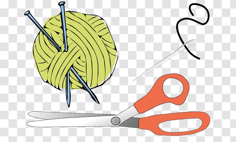 Knitting Yarn Crochet Clip Art - Area - Bag Transparent PNG