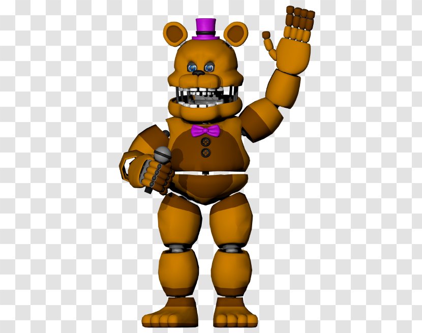 Five Nights At Freddy's 4 Freddy Fazbear's Pizzeria Simulator FNaF World Freddy's: Sister Location - Mascot - Puppet Transparent PNG