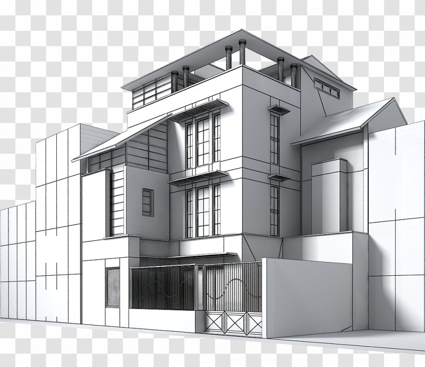 3D Computer Graphics Building Autodesk 3ds Max Architectural Engineering .3ds - Wavefront Obj File Transparent PNG