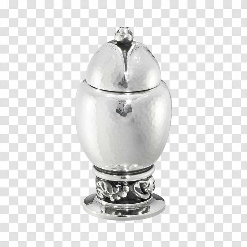 Salt And Pepper Shakers Silver Georg Jensen A/S Cellini Cellar - Spoon Transparent PNG