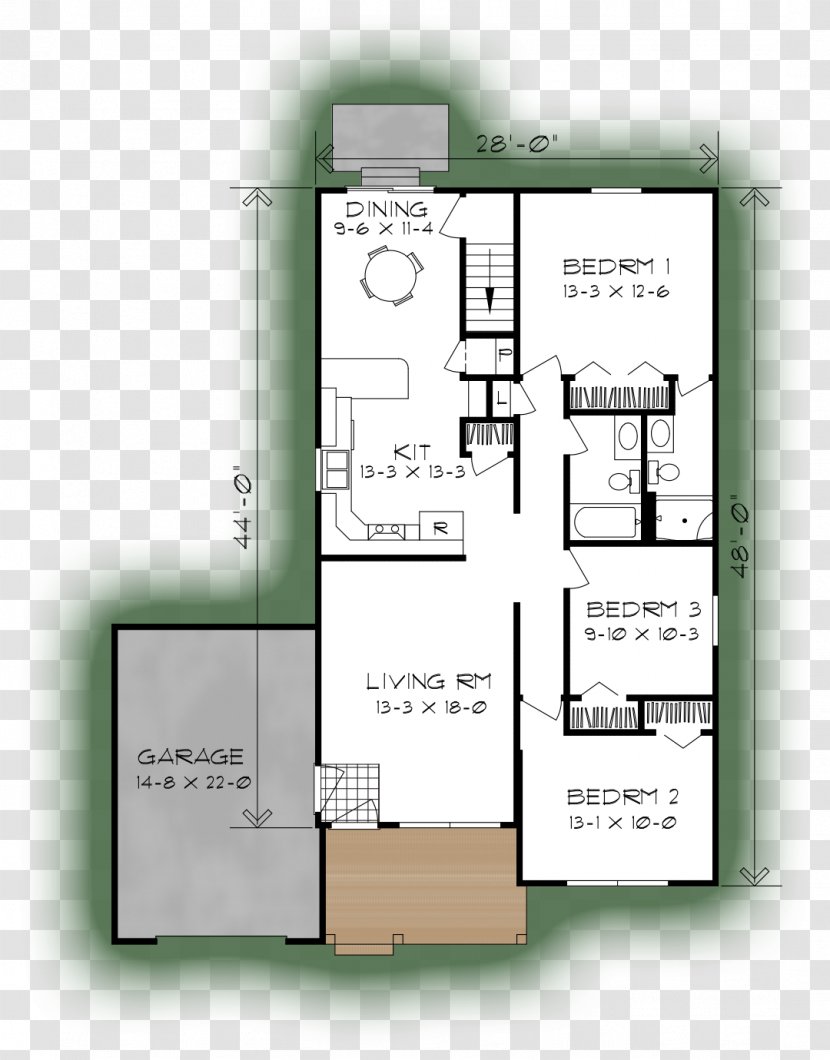 Floor Plan Angle - Schematic - Design Transparent PNG