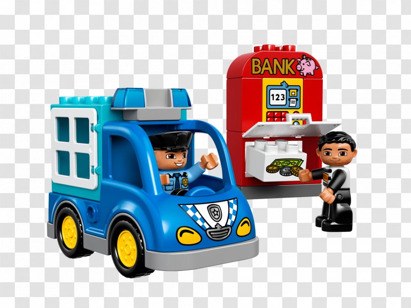 LEGO 10809 Duplo Town Police Patrol Amazon.com Toy The Lego Group - Amazoncom Transparent PNG