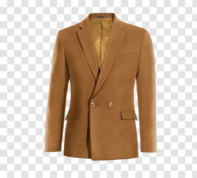 Blazer Jacket Sport Coat Mandarin Collar - Formal Wear - Double-breasted Transparent PNG