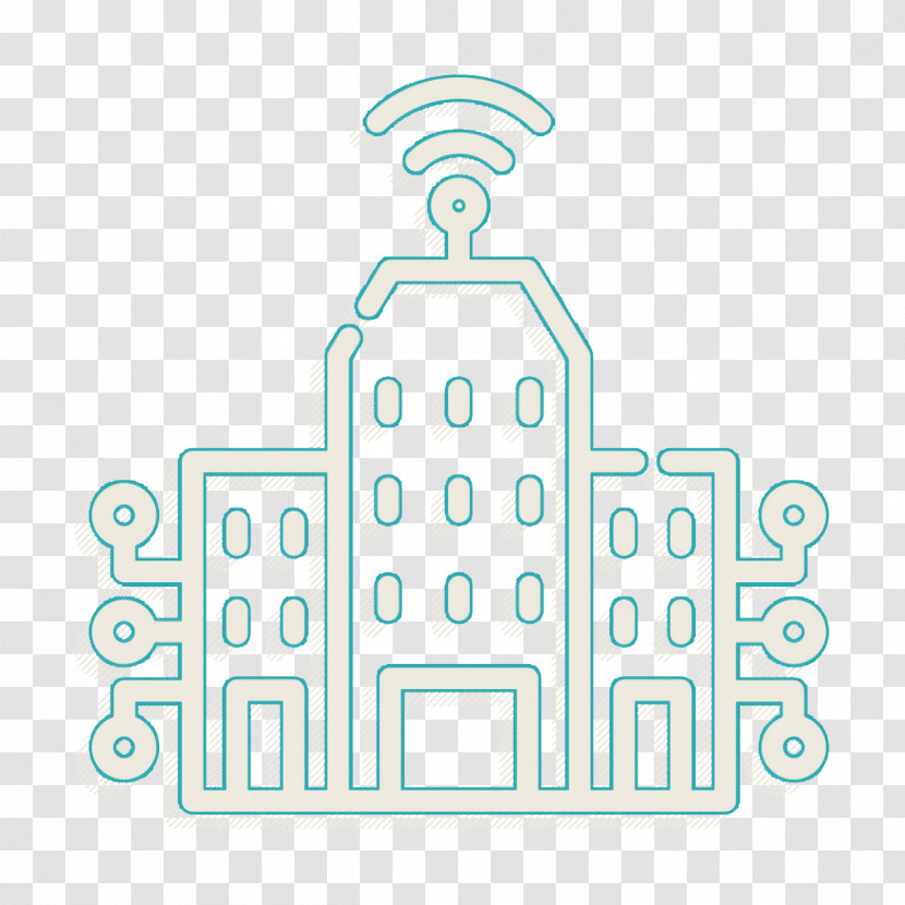 Smart City Icon Wifi Icon Technology Icon Transparent PNG