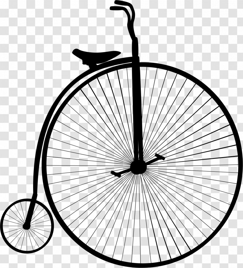 Penny-farthing Bicycle Clip Art - Accessory - Bycicle Transparent PNG