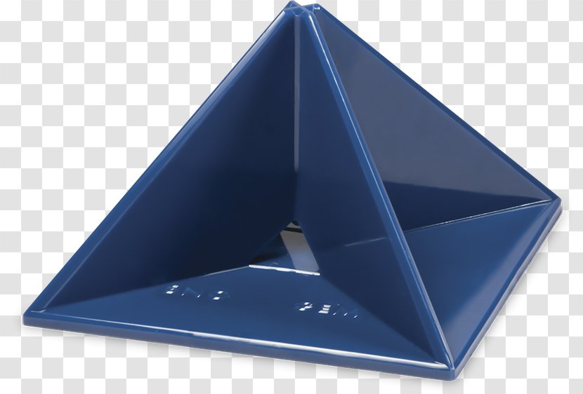 Triangle Cobalt Blue Transparent PNG