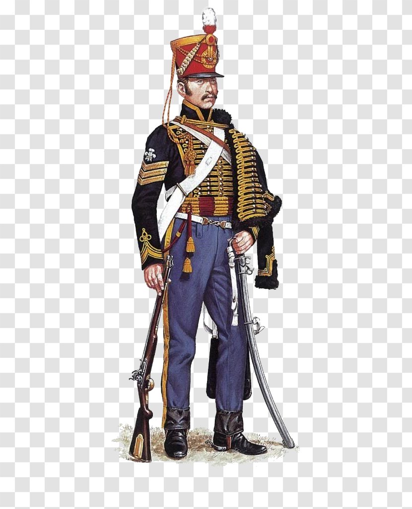 Napoleonic Wars Military Uniforms Light Dragoons Regiment Infantry - French Occupation Of England Transparent PNG