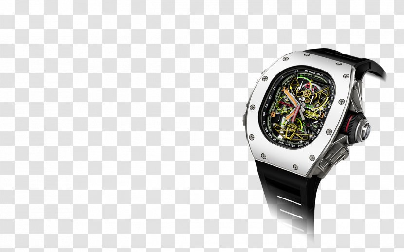 Watch Richard Mille Tourbillon Clock Titanium Transparent PNG