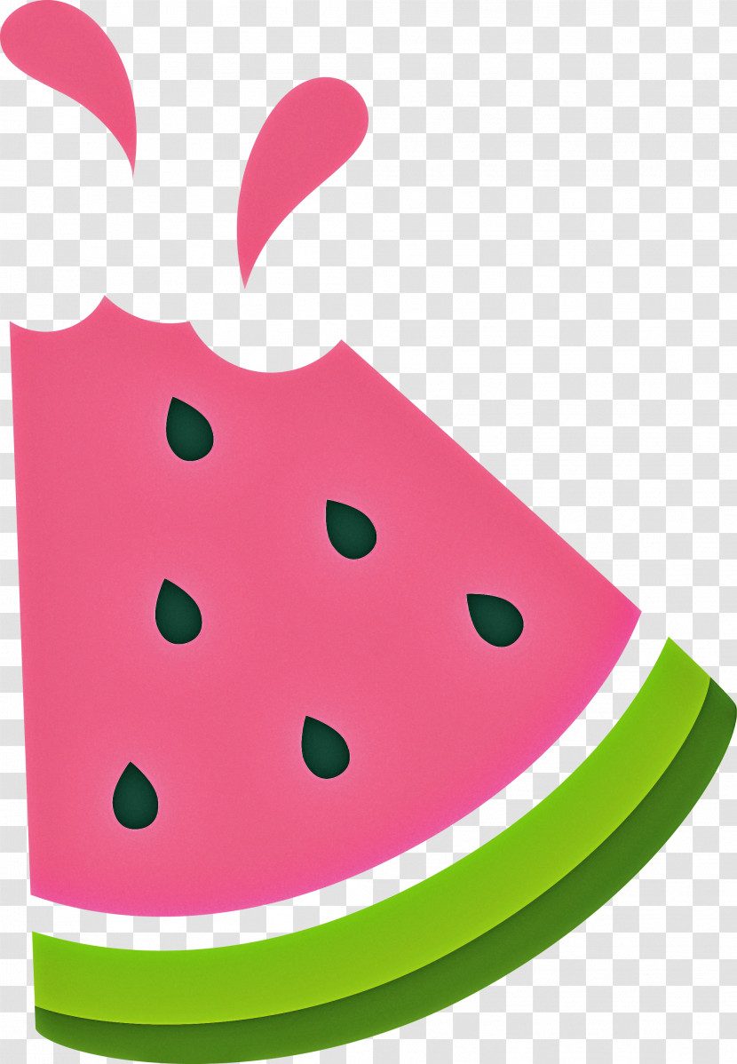 Watermelon Summer Fruit Transparent PNG