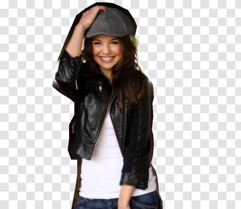 Danielle Campbell Davina Claire The Originals Jessica Olson Leather Jacket Transparent PNG