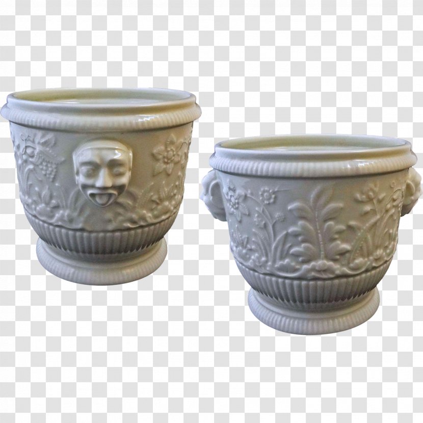 Limoges Ceramic Flowerpot Pottery Cachepot - France - Bottle Transparent PNG