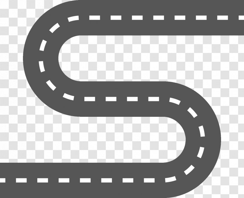 Vector Graphics Clip Art Road Image - Highway - Winding Transparent PNG