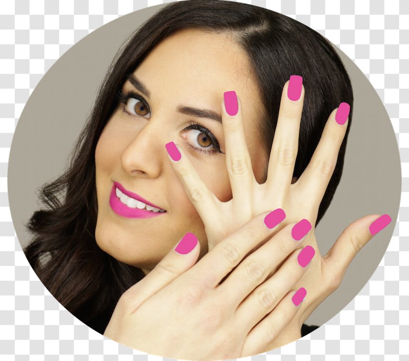 Manicure Nail Polish Hand Model Eye Shadow - Care Transparent PNG