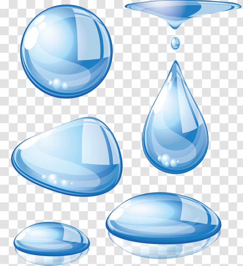 Drop Water - Glass - Drops Transparent PNG