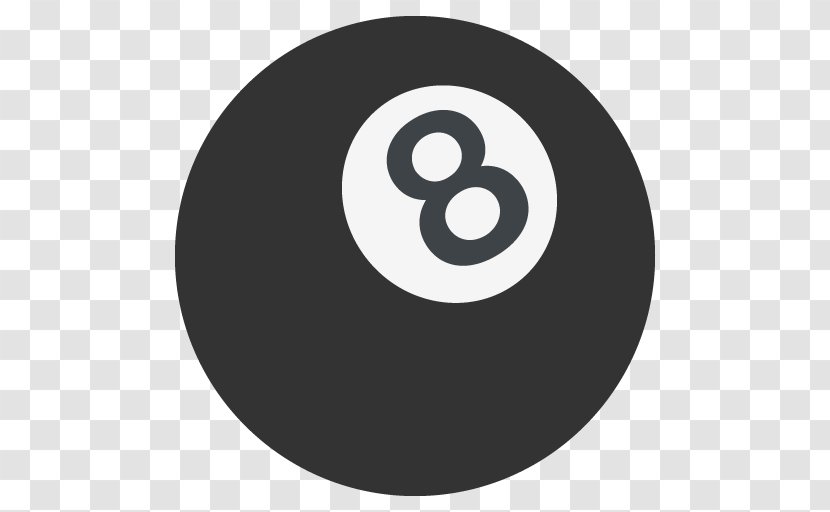 8 Ball Pool Magic 8-Ball Eight-ball Billiards Emoji - Sticker Transparent PNG