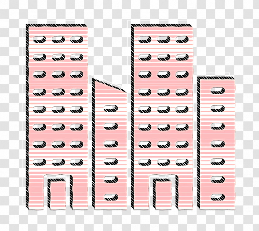 Town Icon Office Icon Buildings Icon Transparent PNG